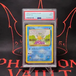 PSA 9 SQUIRTLE #63 BASE SET 1999 POKEMON GAME - Image 1