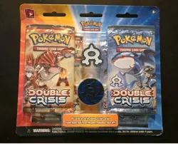 Pokemon - Double Crisis Blister Pack - Team Aqua Pin-XY Sealed-Read Description - Image 1