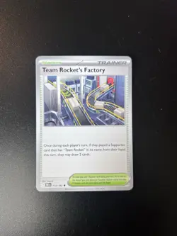 English Pokemon TCG Team Rocket's Factory Uncommon SV10: Destined Rivals 173/182 - Image 1