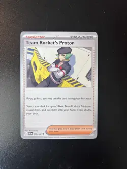 English Pokemon TCG Team Rocket's Proton Uncommon SV10: Destined Rivals 177/182 - Image 1