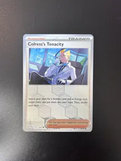 English Pokemon TCG Colress's Tenacity Uncommon Shrouded Fable Reverse Holo 057 - Image 1