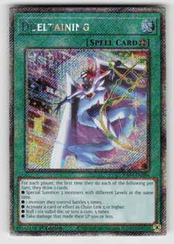 Dueltaining Yugioh RA04-EN286 Platinum Secret Rare PSR NM - Image 1