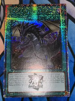 The Fang Of Critias Quarter Century Secret Rare RA04-EN255 Yugioh - Image 1