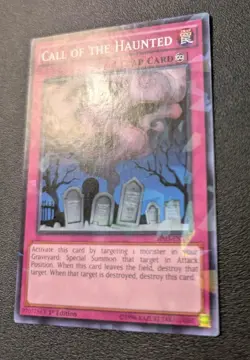 Call of the Haunted - BP03-EN187 - Shatterfoil Rare - 1st Edition - Yugioh LP - Image 2