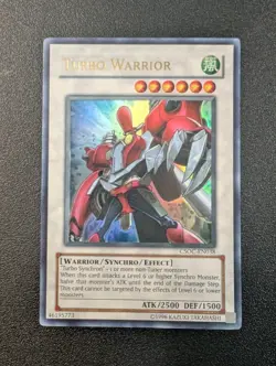 Turbo Warrior CSOC-EN038 Ultra Rare Unlimited Yugioh LP - Image 1