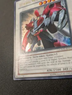 Turbo Warrior CSOC-EN038 Ultra Rare Unlimited Yugioh LP - Image 2