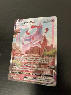 Espeon VMAX Alternate Alt Art 270/264 Fusion Strike Secret Rare Pokemon TCG MINT - Image 1