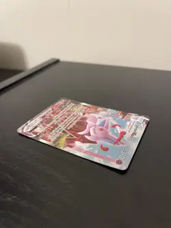 Espeon VMAX Alternate Alt Art 270/264 Fusion Strike Secret Rare Pokemon TCG MINT - Image 2