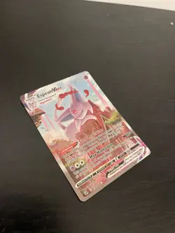 Espeon VMAX Alternate Alt Art 270/264 Fusion Strike Secret Rare Pokemon TCG MINT - Image 3
