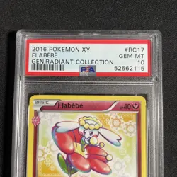 POP 4 - Flabebe Generations Radiant Collection RC17/RC32 2016 Pokemon XY PSA 10 - Image 3
