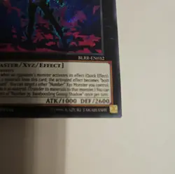 Yugioh - Number 75: Bamboozling Gossip Shadow - BLRR-EN032 - Secret Rare 1st VLP - Image 4