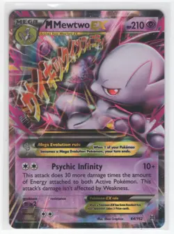 #64 2015 XY - BREAKthrough M Mewtwo-EX - Image 1