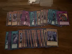 Yugioh Darkworld Lot Of 90 Cards - Image 1