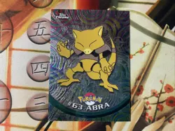 2000 TOPPS Chrome POKEMON Series 1-ABRA NM - Image 2