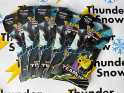⚡❄ Pokemon Factory Sealed Lot of 5 Blister Hanger Packs Team Up Sun & Moon - Image 1