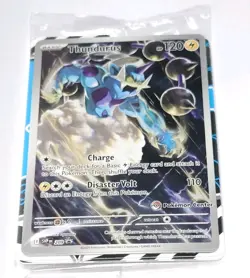Sealed Thundurus SVP 209 - Pokemon Center Stamp ETB Promo Black Bolt Pokemon TCG - Image 1