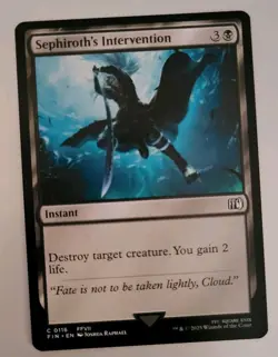 MTG - Final Fantasy: Sephiroth's Intervention (0116) - Common - Near Mint - Image 1