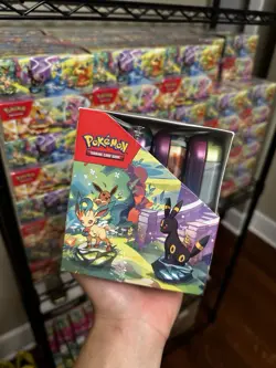 Pokemon TCG Prismatic Evolutions Mini Tin - Full Set of 8 Sealed Tins - Image 3