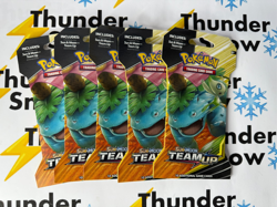 ⚡❄ Pokemon Factory Sealed Lot of 5 Blister Hanger Packs - Team Up Sun & Moon - Image 1