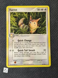 Furret 22/109 - EX Team Rocket Returns Rare Pokemon TCG NM - Yuka Morii - Image 1