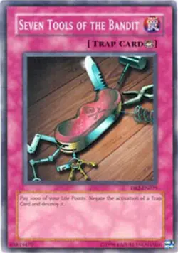 Seven Tools of the Bandit - DB2-EN075 - Super Rare - Unlimited Edition LP YuGiOh - Image 1