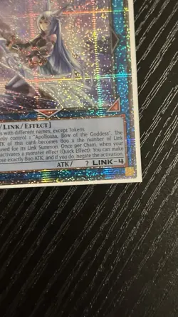 YuGiOh! Apollousa, Bow of the Goddess (Quarter Century SR) - RA02-EN040 - Image 2