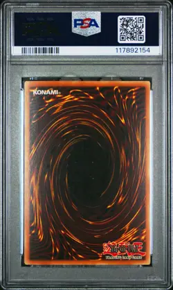 2002 Yu-Gi-Oh! Flame Swordsman Legend of Blue Eyes LOB Unlimited Super PSA 9 - Image 2