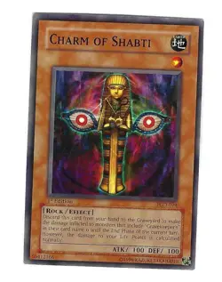 Charm of Shabti PGD-074 - 1st Edition - Yugioh NM/M (Never Played) - Image 1