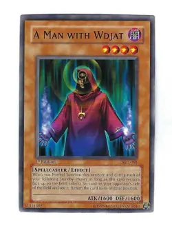 A Man With Wdjat PGD-068 - 1st Edition - Yugioh NM/M (Never Played) - Image 1
