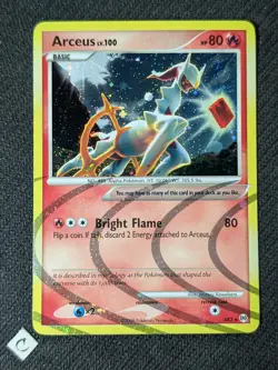 Arceus AR3 - Platinum Arceus Holo Rare Pokemon TCG LP - Image 1