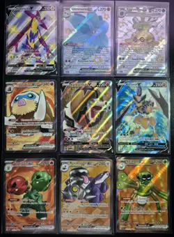 9 ULTRA RARE FULL ART ONLY Pokemon Card Lot! All NM - Image 1