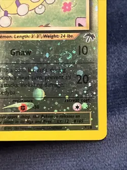 Double Swirl 🌀Ledyba 7/18 Southern Islands Reverse Holo Promo Pokemon Card - Image 4