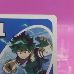 Izuku Midoriya / My Hero Academia Card Game UNO Japanese Toei Anime Rare BL b - Image 4