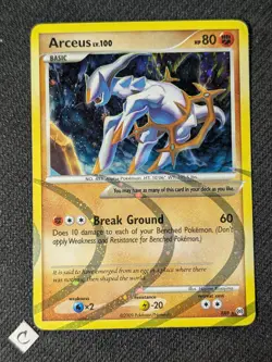 Arceus AR8 - Platinum Arceus Holo Rare Pokemon TCG MP - Image 1