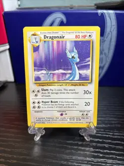Dragonair 018/102 Base Set Regular 1999 Vintage Pokemon Card MP - Image 1