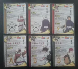 Naruto Kayou CCG Anime Collectible Card Lot - Killer Bee GP-002 Obito Uchiha - Image 3