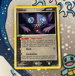Sableye 23/107 Non Holo Rare EX Deoxys Pokemon Card 2005 NM - Image 1