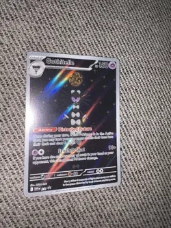 Pokemon Black Bolt & White Flare Promo Card Gothitelle 211 and Reuniclus 212 - Image 4
