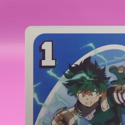 Izuku Midoriya / My Hero Academia Card Game UNO Japanese Toei Anime Rare BL a - Image 3