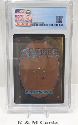MTG - Revised - Merfold of the Pearl Trident - Graded - CGC 9.0 - Vintage - Image 3