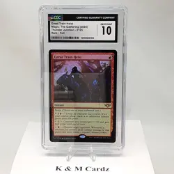 MTG - Thunder Junction - Great Train Heist - Foil - Graded CGC 10 - Image 1