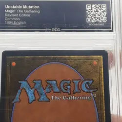 MTG - Revised - Unstable Mutation - Graded - PCG 9.0 - Vintage - Image 5