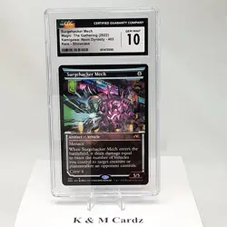 MTG - Kamigawa: Neon Dynasty - Surgehacker Mech - Showcase - Graded CGC 10 - Image 1