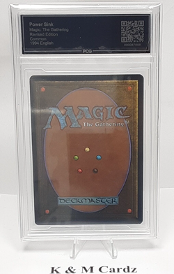 MTG - Revised - Power Sink - Graded - PCG 9.0 - Vintage - Image 4