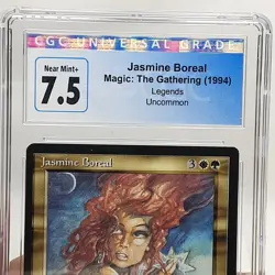 MTG - Legends - Jasmine Boreal - CGC 7.5 - Vintage - Image 3