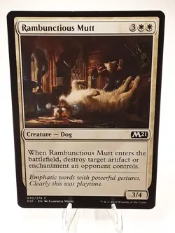 MTG - M21 - Rambunctious Mutt (030/274) - Image 1