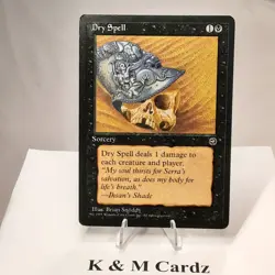 MTG - Homelands - Dry Spell - Version 2 - Common - Lightly Played - Image 1