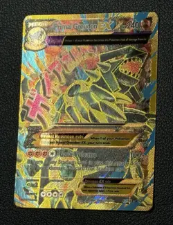 2015 Pokemon Primal Groudon EX Full Art 97/98 XY Ancient Origins Near Mint - Image 2