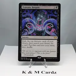 MTG - Innistrad: Crimson Vow - Demonic Bargain - #103 - Image 1