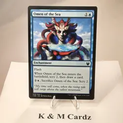 MTG - Theros Beyond Death - Omen of the Sea (058/254) - Image 1